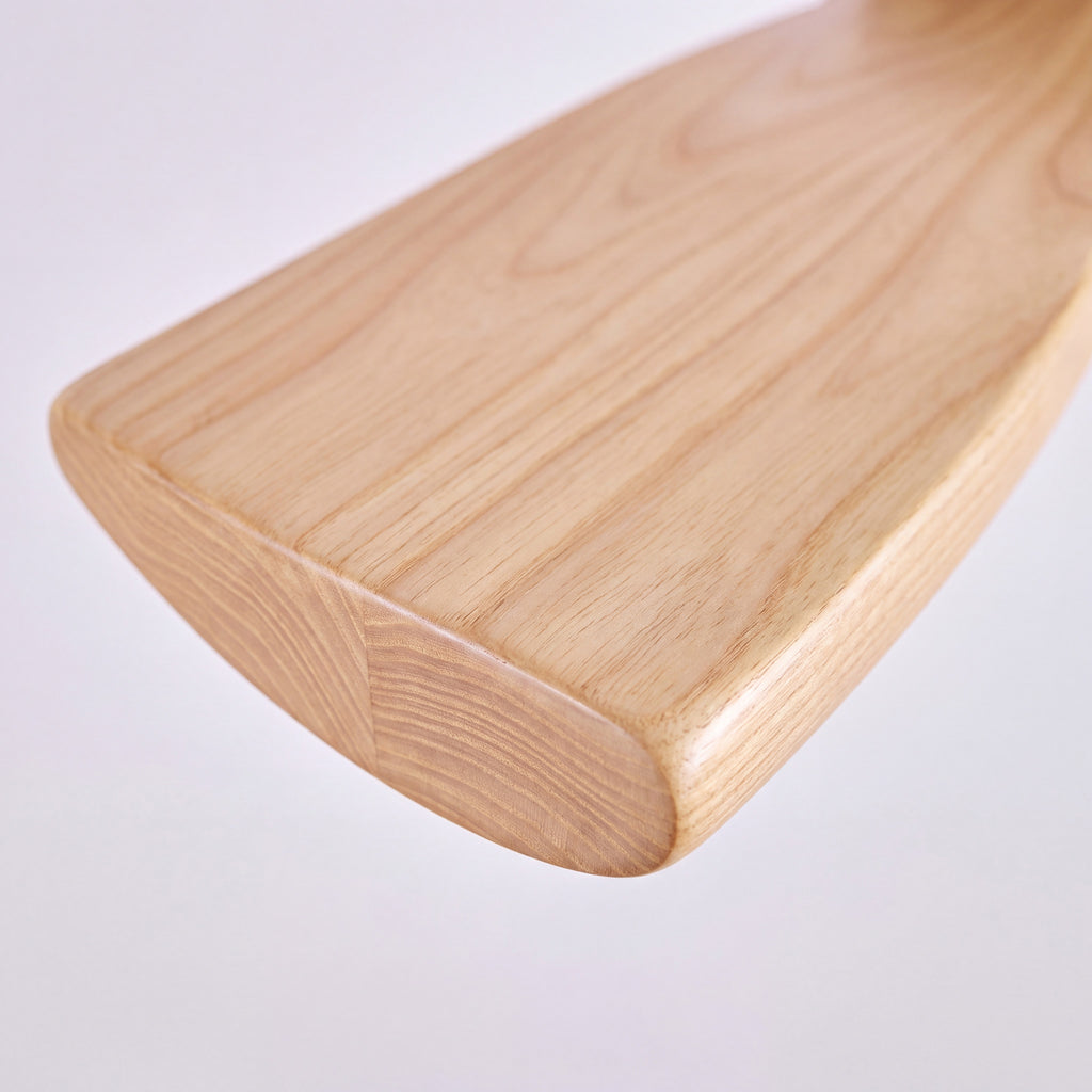 Ventilateur de Plafond Design Silencieux en Bois Massif Avec Lumière LED, Télécommande et Réversible Été/Hiver - Ondine