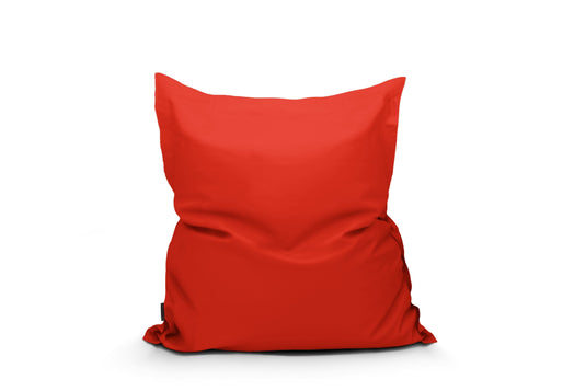 Petit Coussin Pouf Chambre Rouge Garance