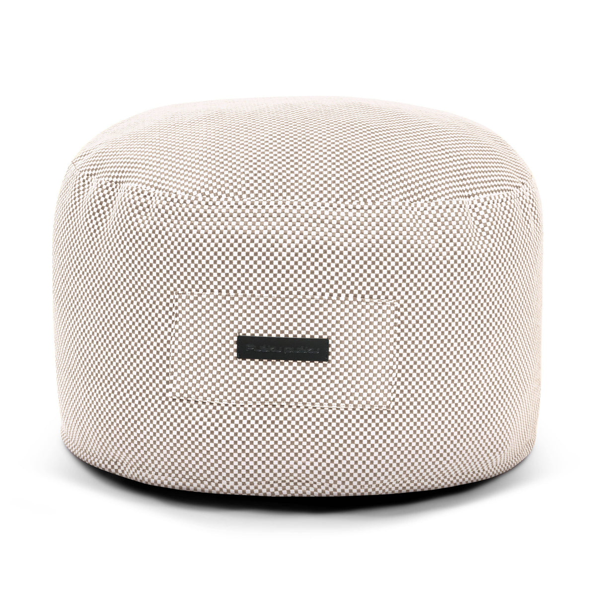 Petit Pouf de Jardin Beige Crème