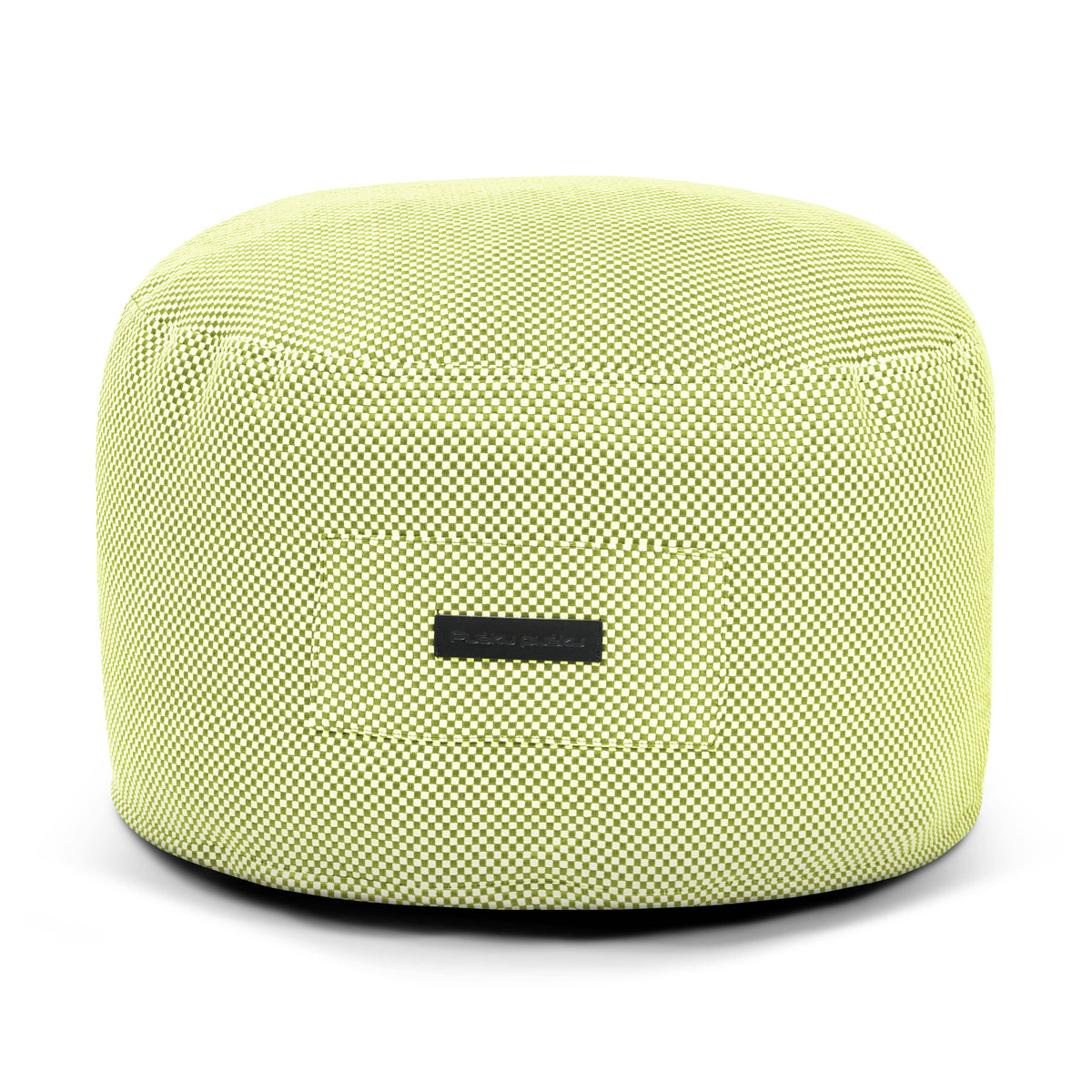 Petit Pouf de Jardin Vert Citron