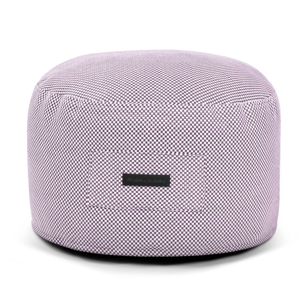 Petit Pouf de Jardin Violet Lavande