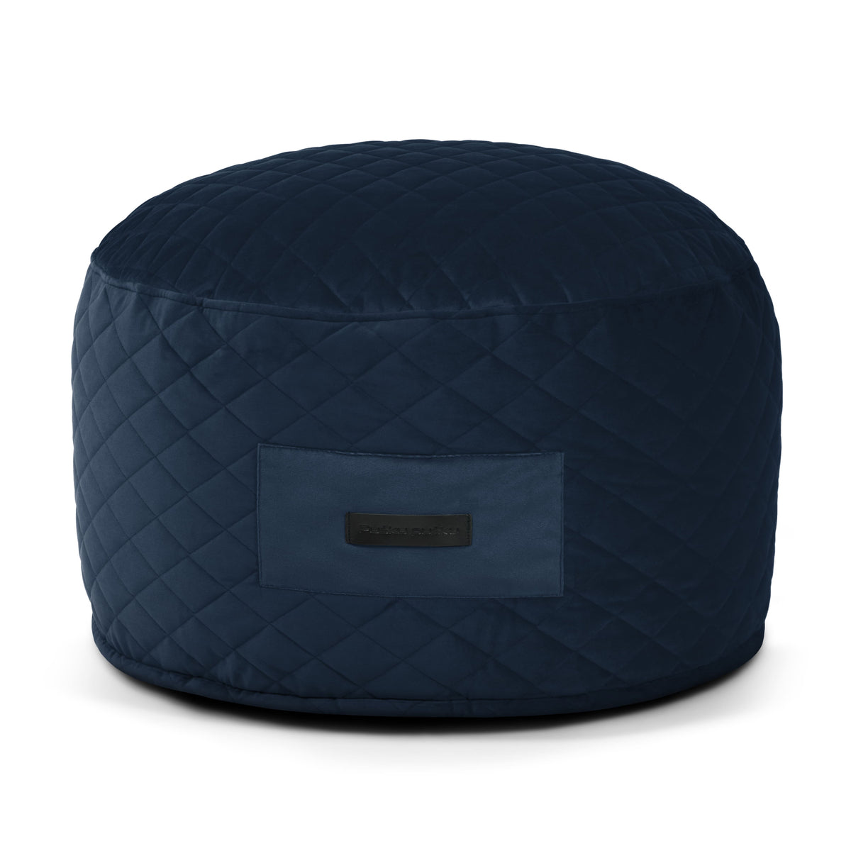 Petit Pouf Design Bleu Marine
