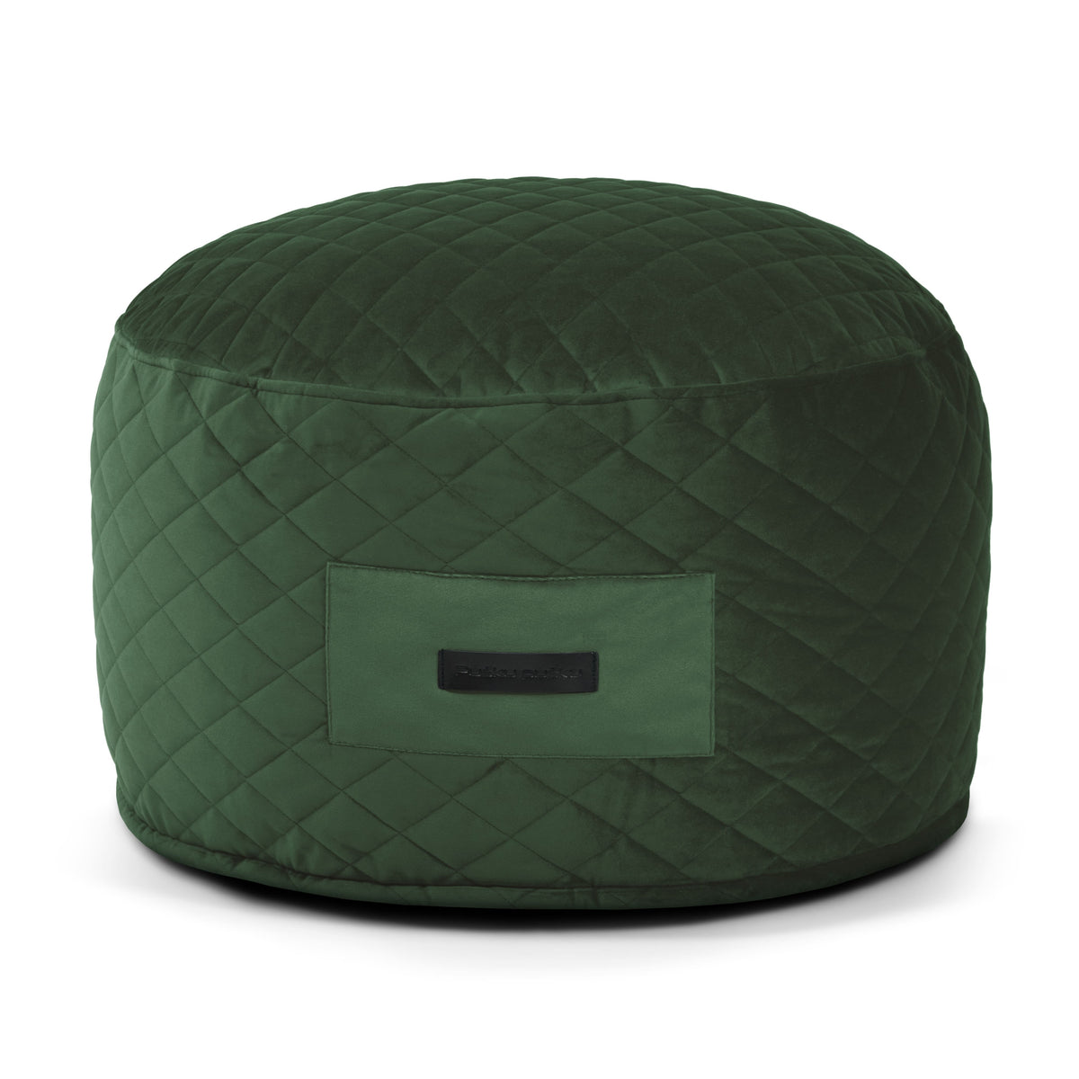 Petit Pouf Design Vert Forêt