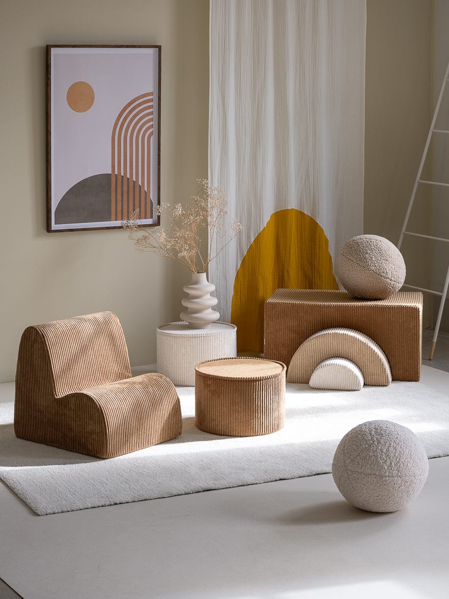 Petit Pouf Enfant - Marron