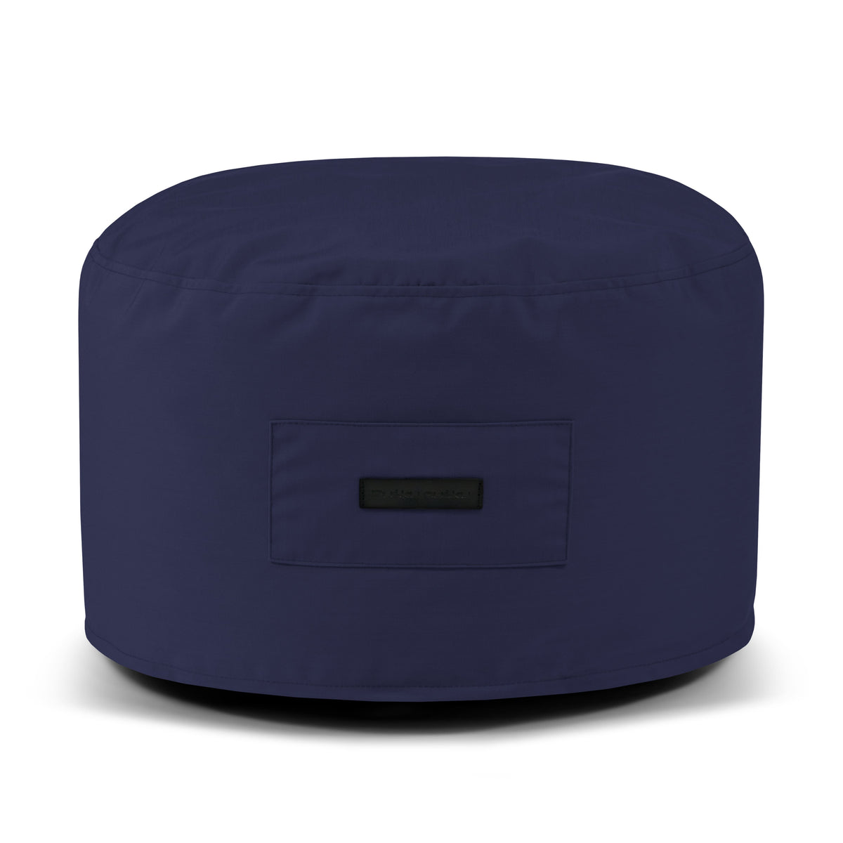 Petit Pouf Exterieur Bleu Marine