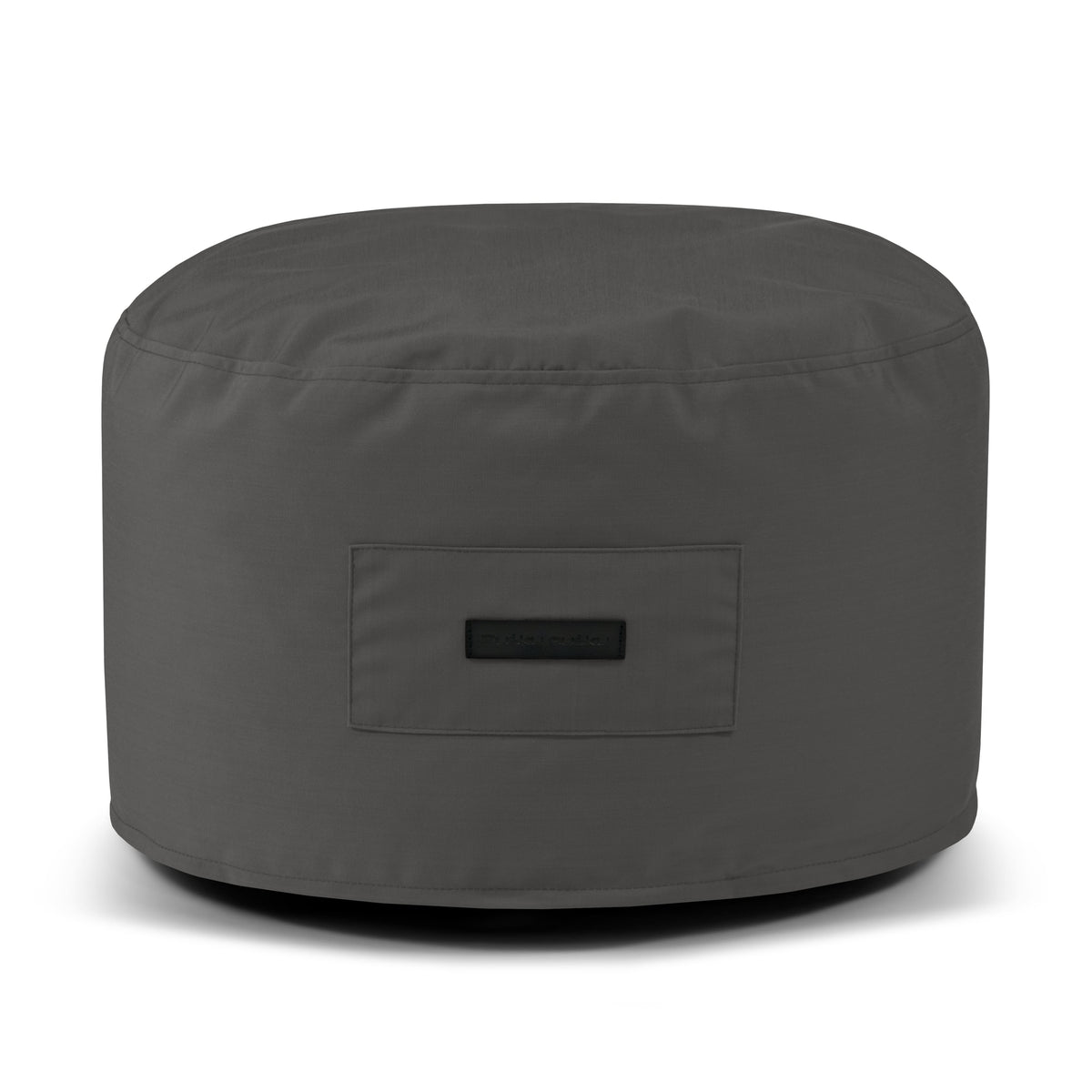Petit Pouf Exterieur Gris Anthracite