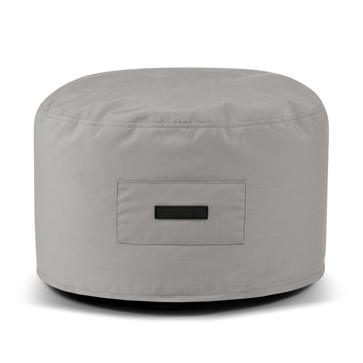Petit Pouf Exterieur Gris Perle