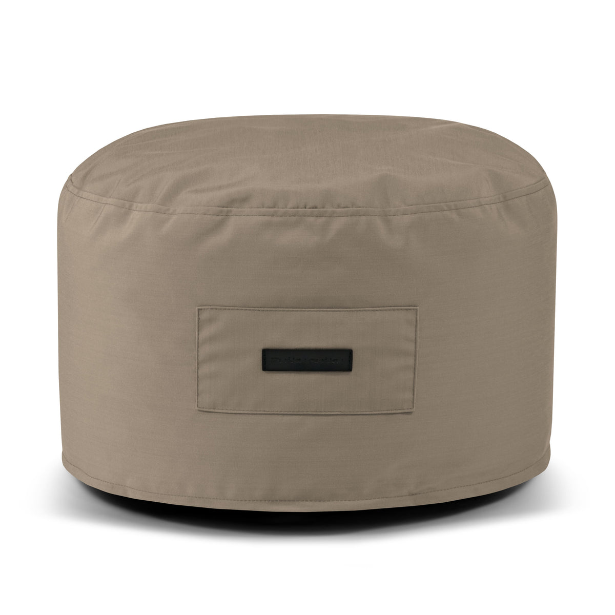 Petit Pouf Exterieur Marron Taupe