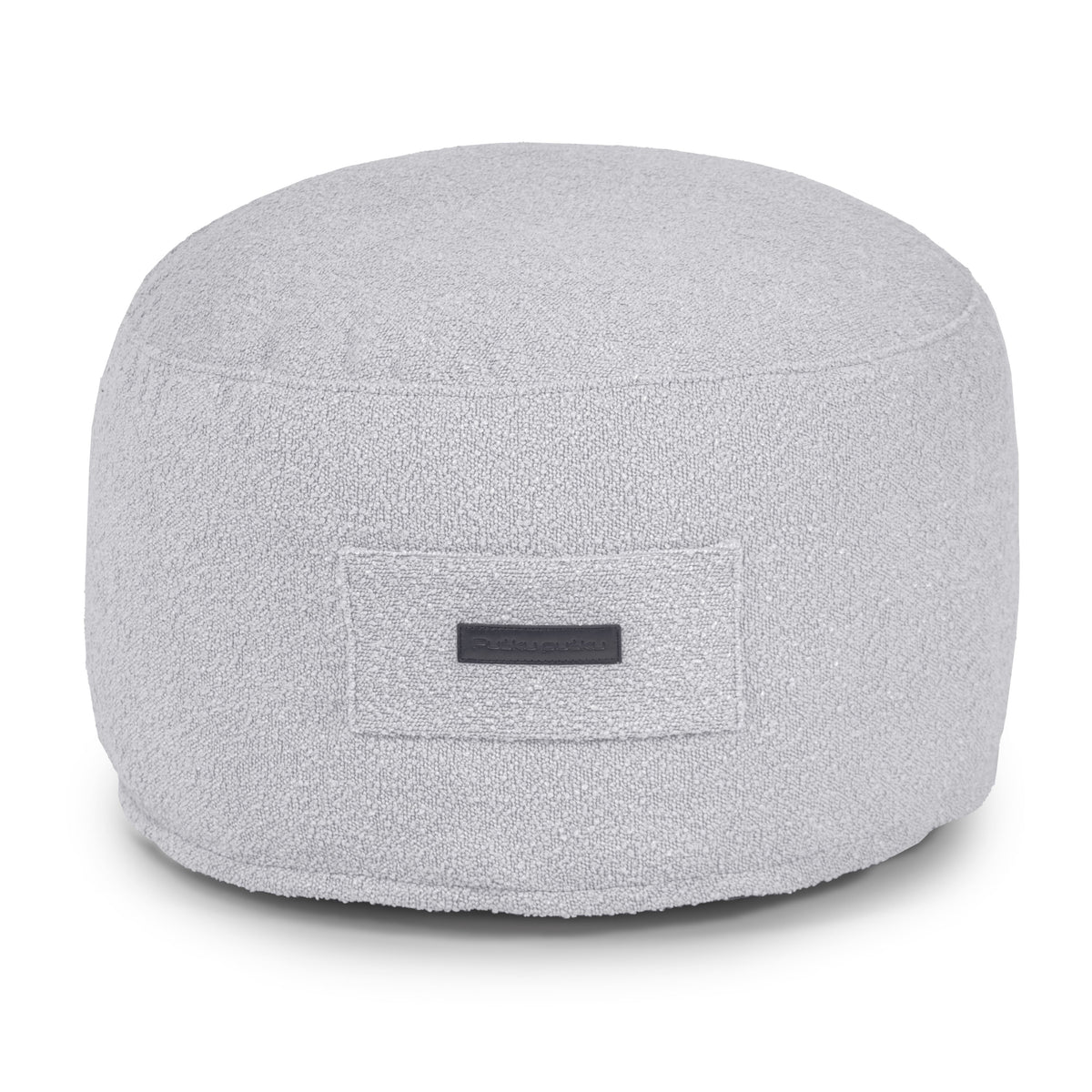 Petit Pouf Mouton Gris Perle