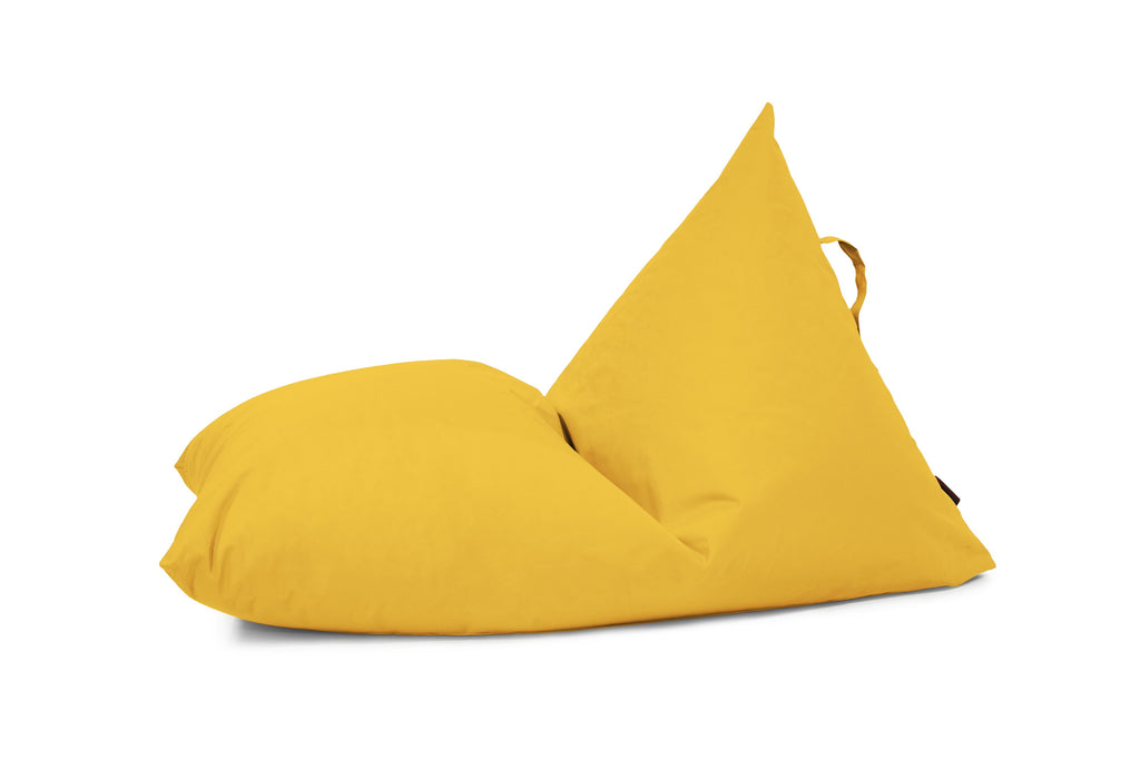 Petit Pouf Poire Chambre Jaune Moutarde Beaumont Concept