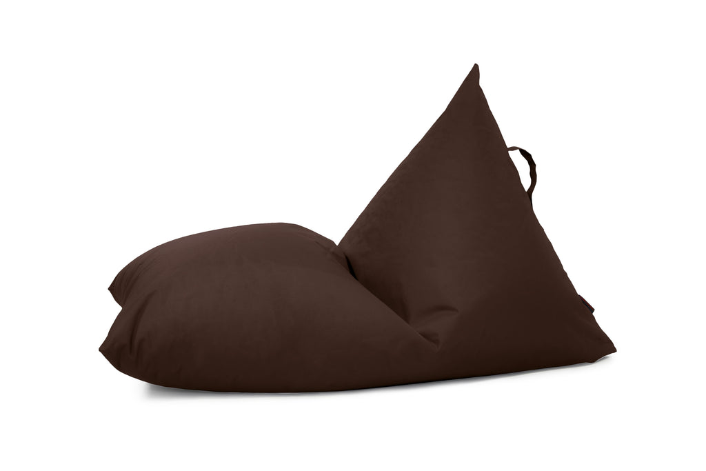 Petit Pouf Poire Chambre Marron Chocolat Beaumont Concept