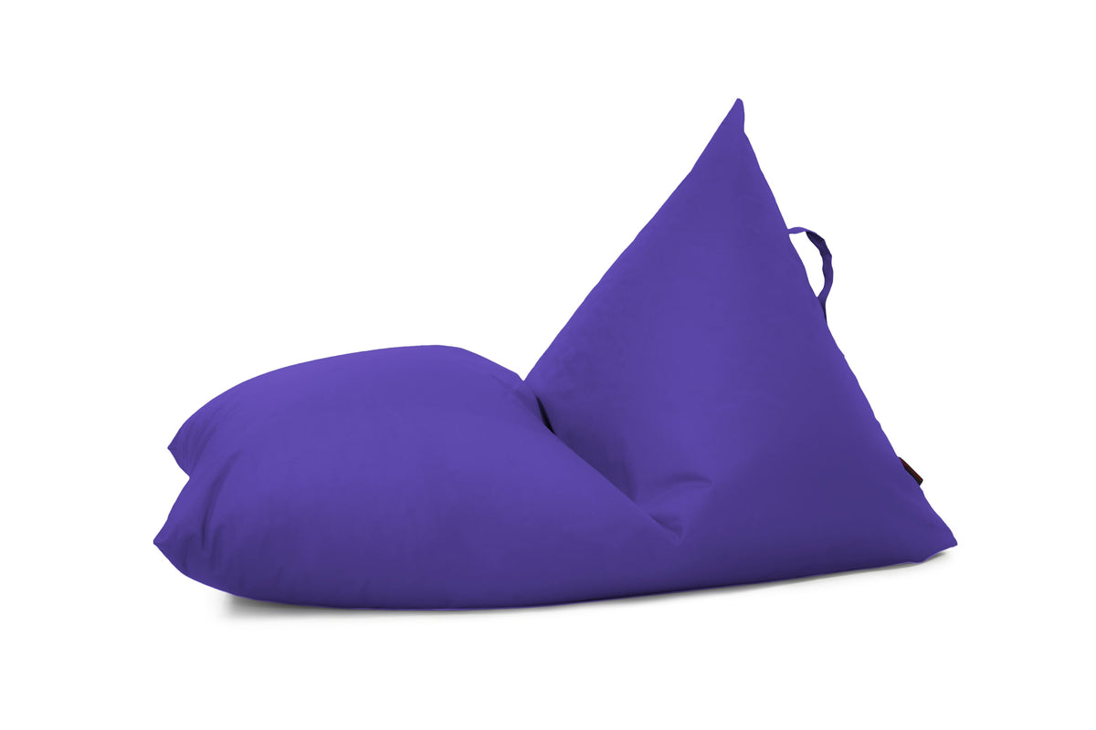 Petit Pouf Poire Chambre Violet Magenta Beaumont Concept