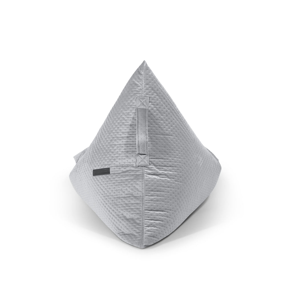 Petit Pouf Poire en velours capitonné Beaumont Concept