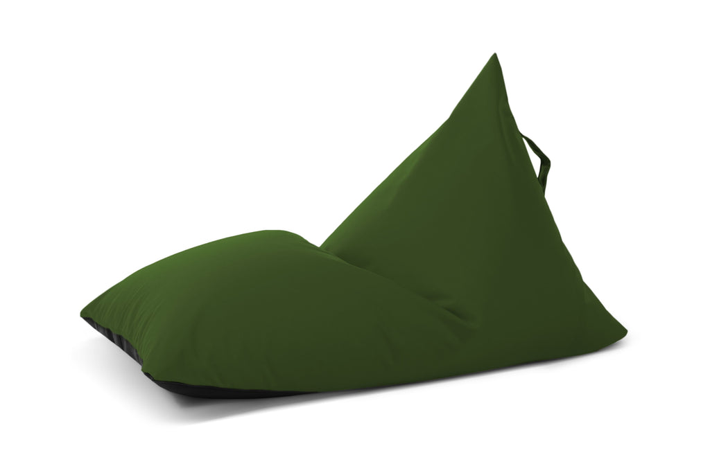 Petit Pouf Poire Exterieur Vert Forêt Beaumont Concept