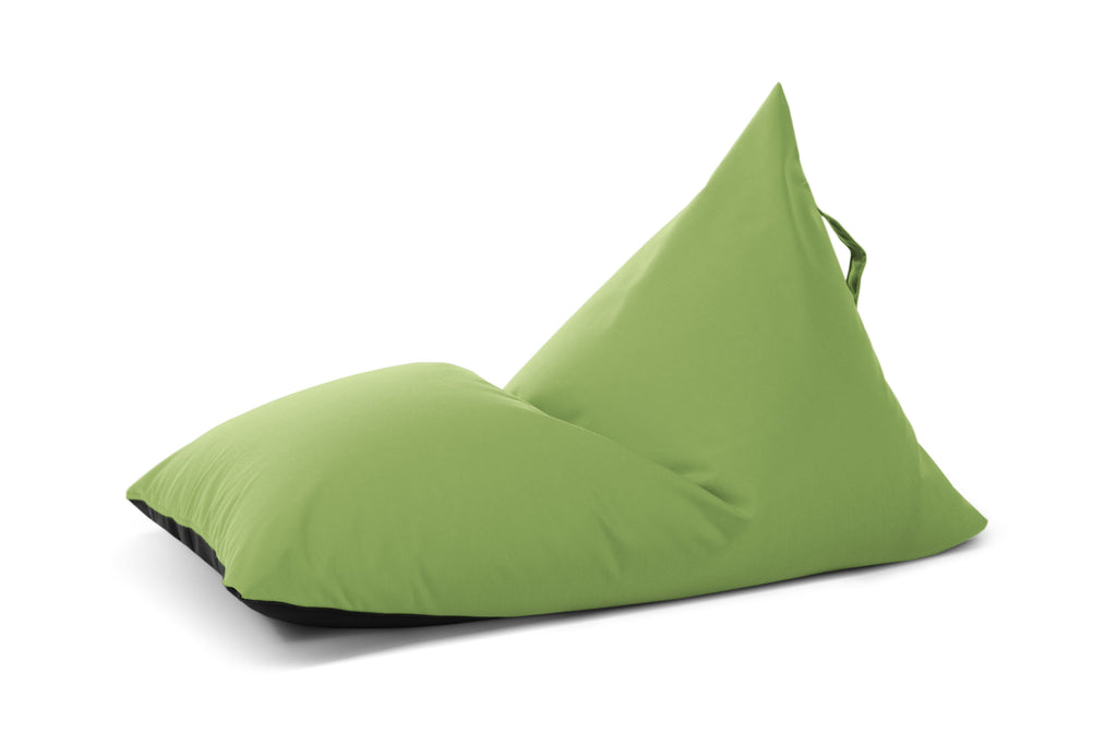 Petit Pouf Poire Exterieur Vert Pistache Beaumont Concept