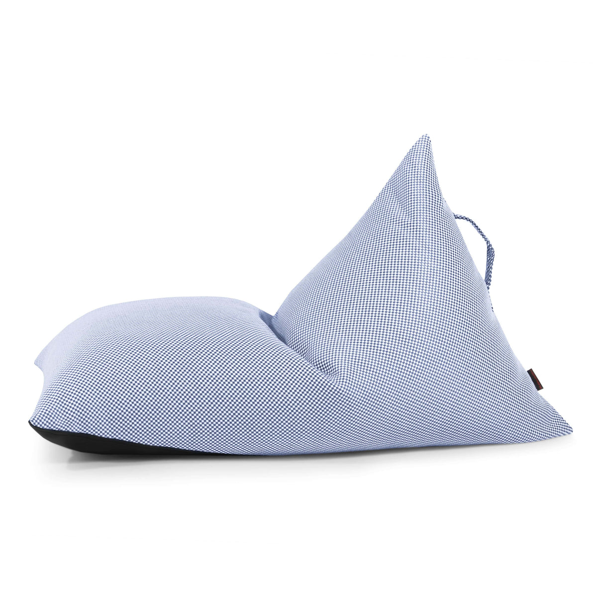 Petit Pouf Poire Piscine Bleu de France Beaumont Concept