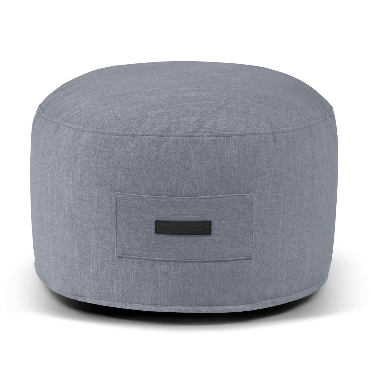 Petit Pouf Salon Gris Anthracite