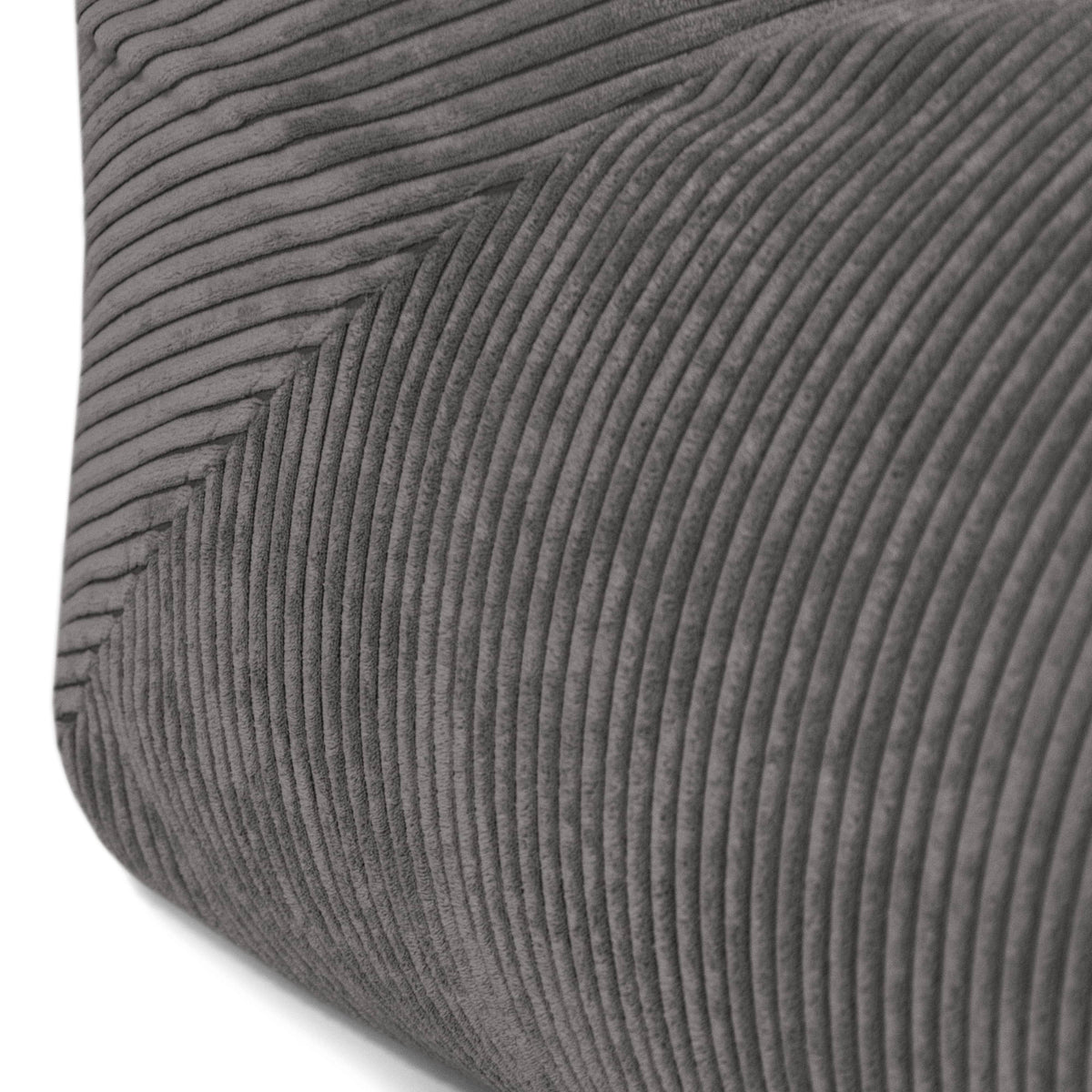 Pouf 2 places en Velours Côtelé