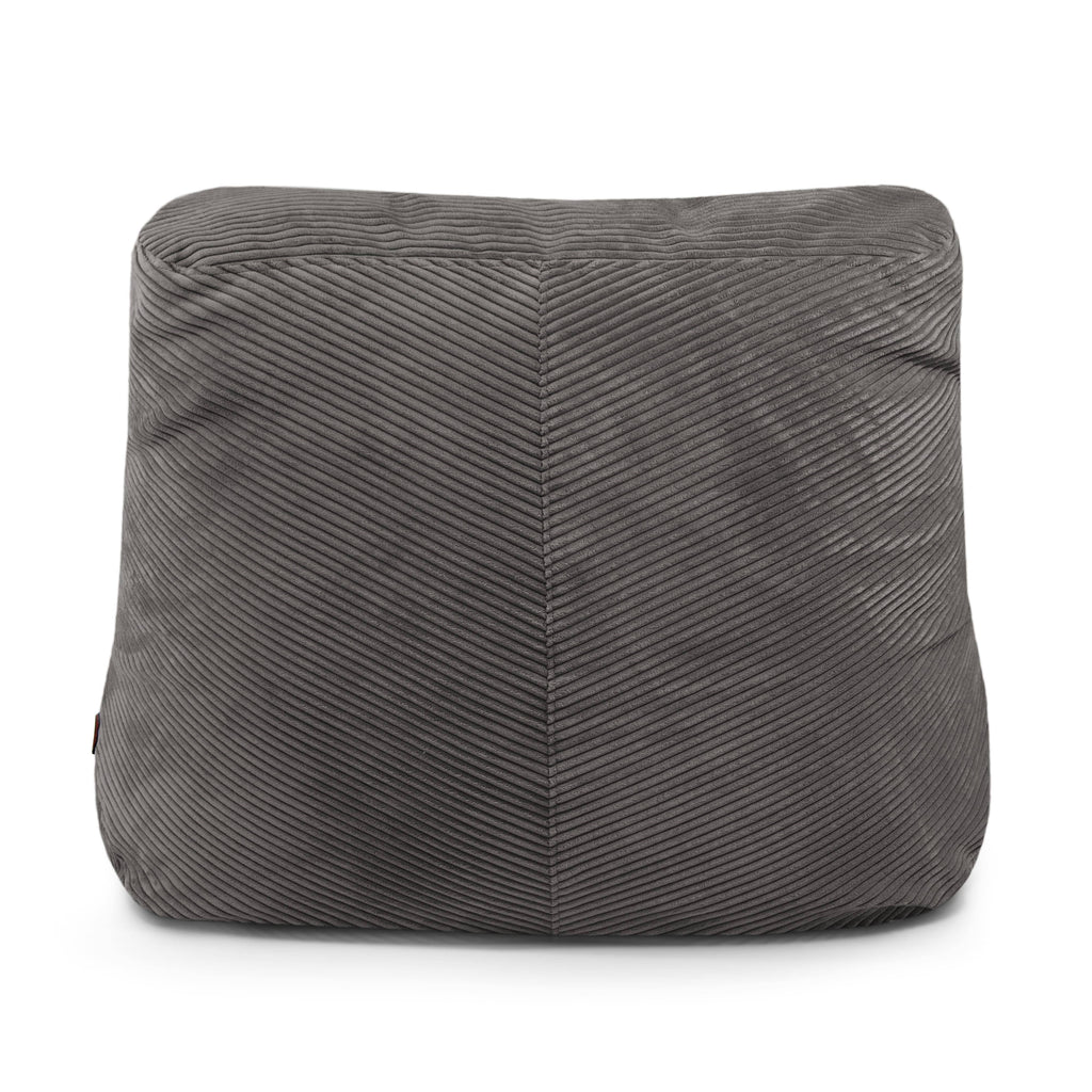 Pouf 2 places en Velours Côtelé