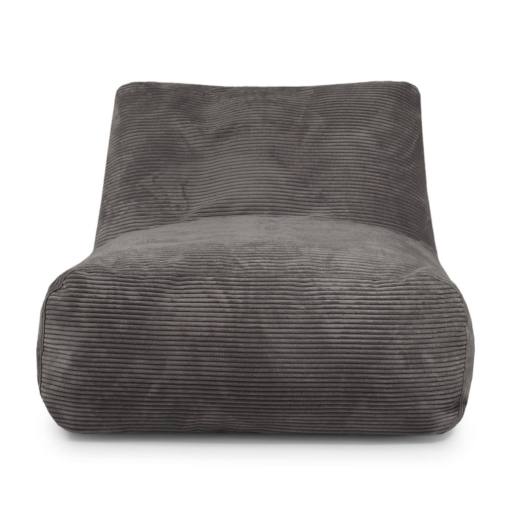 Pouf 2 places en Velours Côtelé