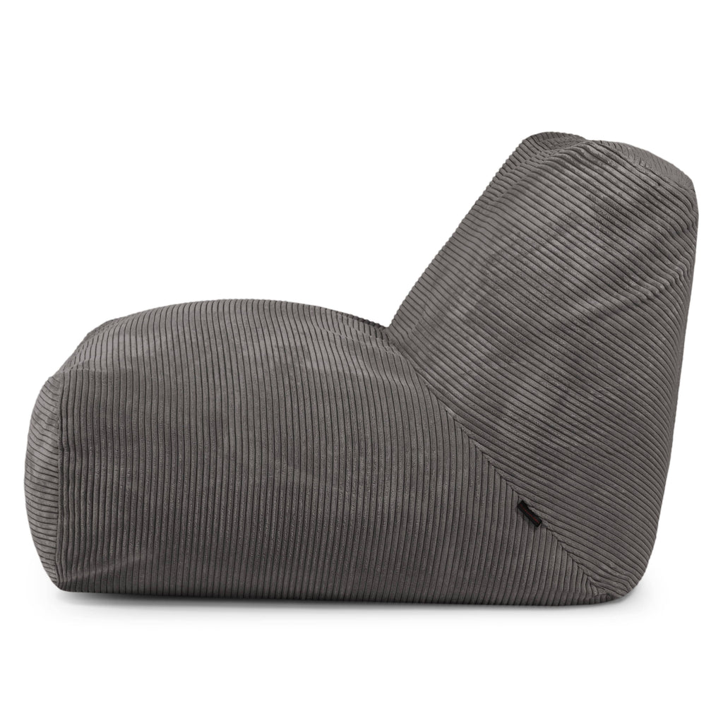 Pouf 2 places en Velours Côtelé