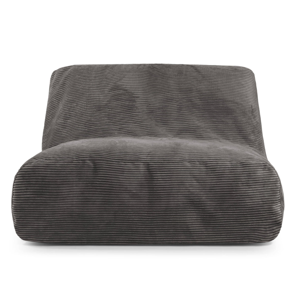 Pouf 2 places Géant en Velours Côtelé
