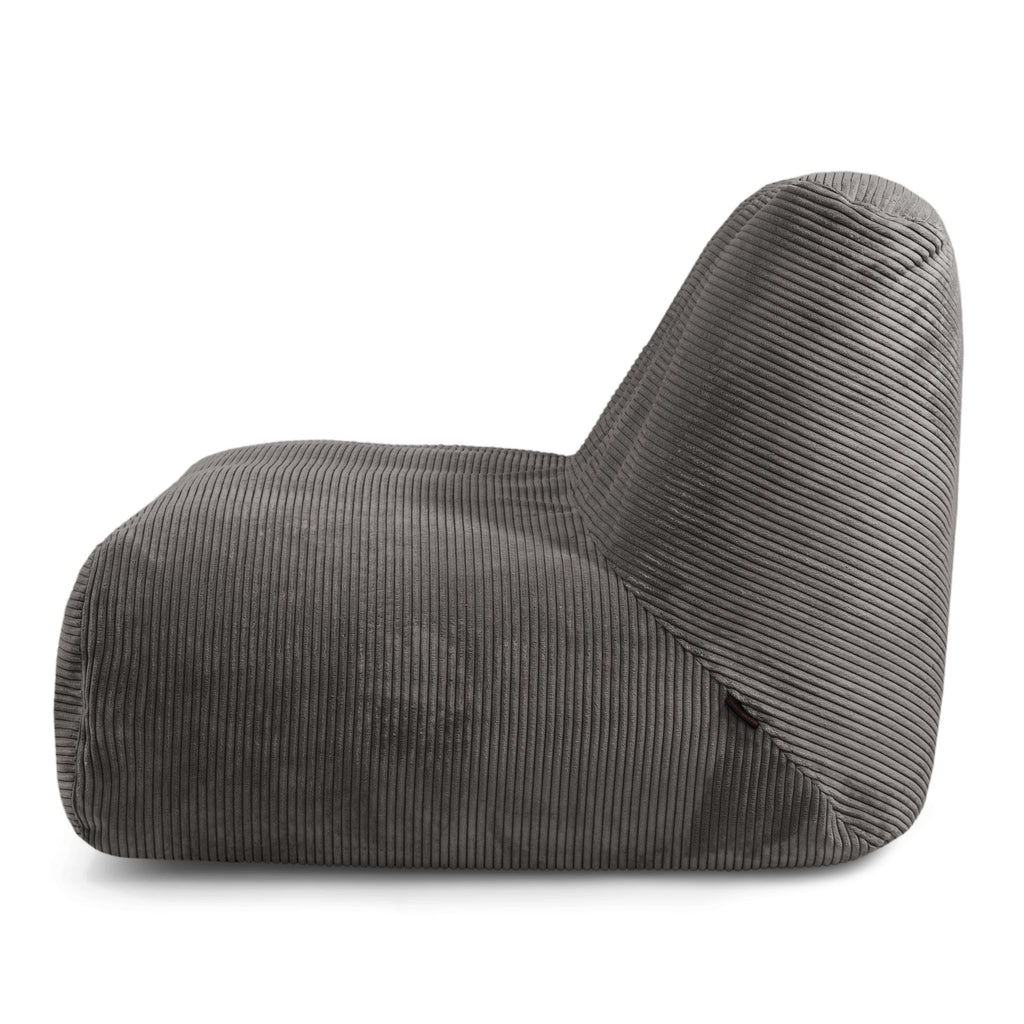 Pouf 2 places Géant en Velours Côtelé