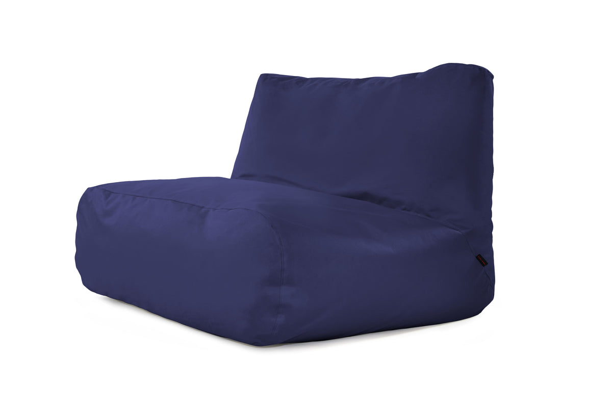 Pouf 2 places Géant pour Chambre Bleu Marine
