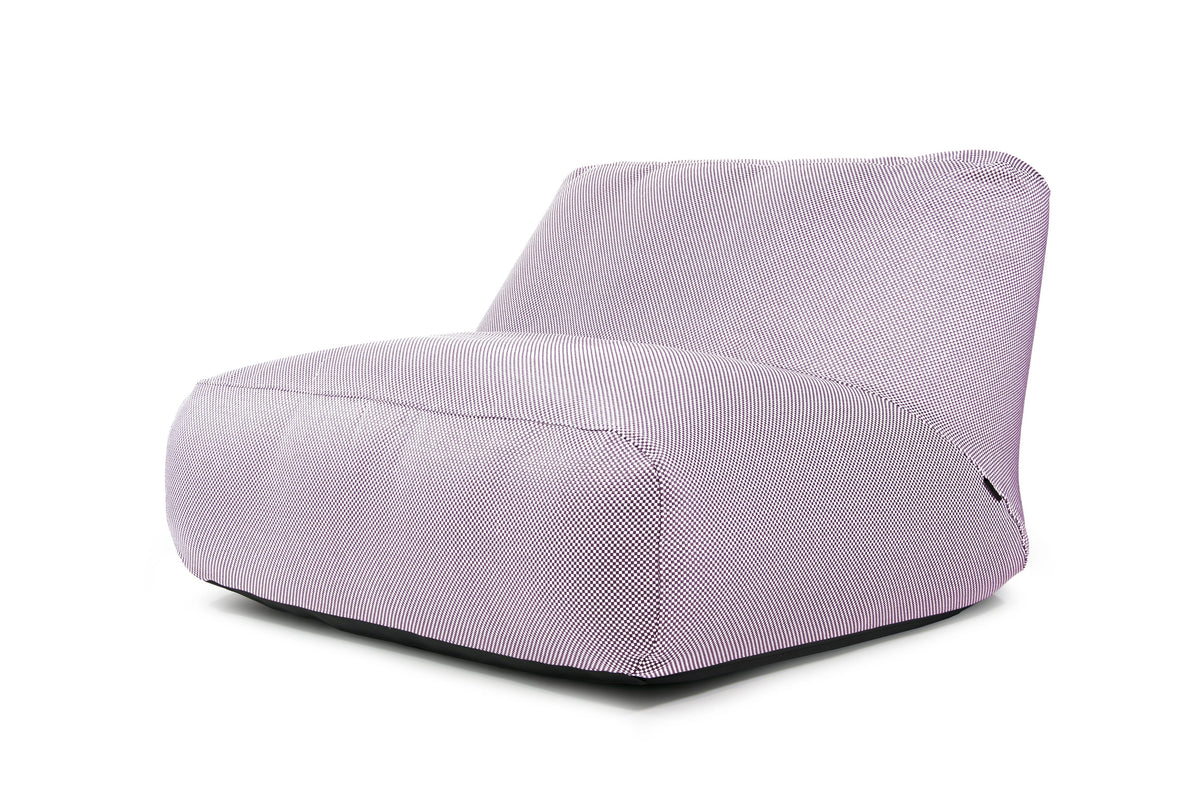 Pouf 2 places Géant pour Piscine Violet Lavande