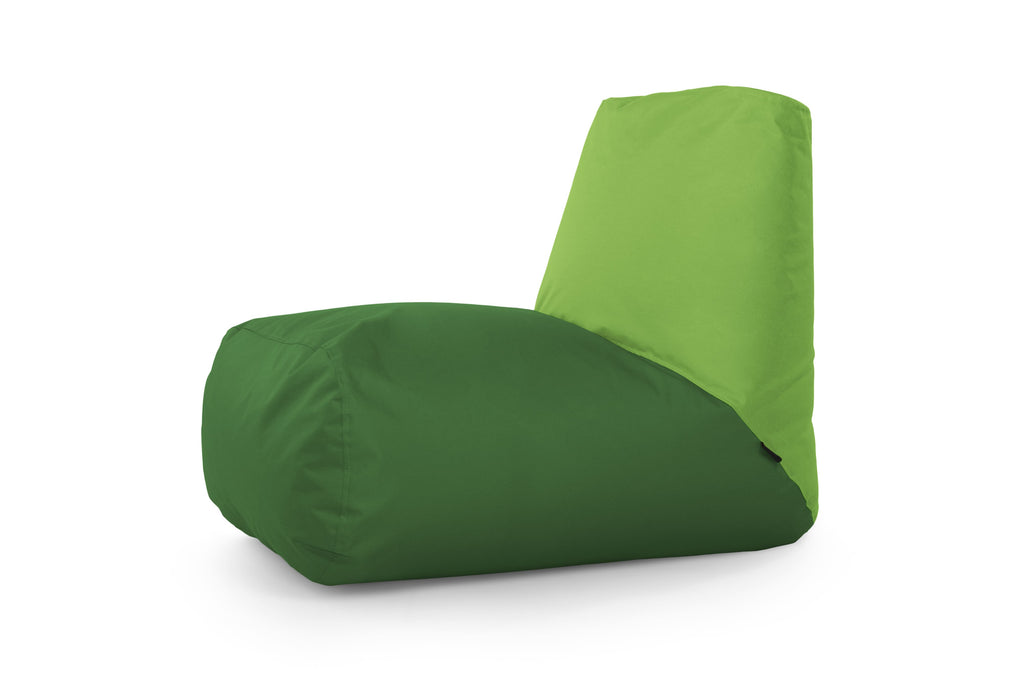 Pouf avec Dossier pour Chambre Vert Pomme/Gazon