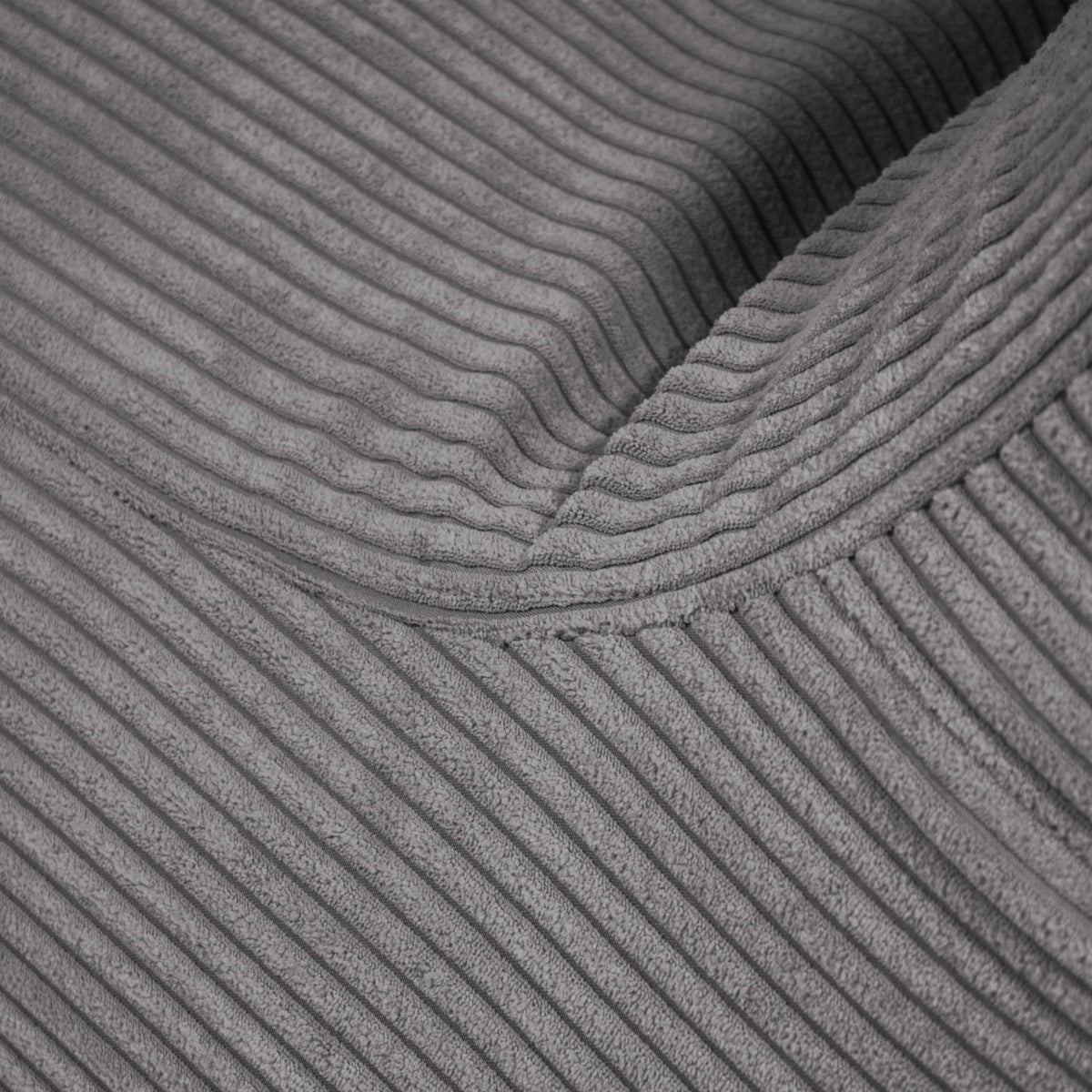 Pouf Bain de Soleil en Velours Côtelé