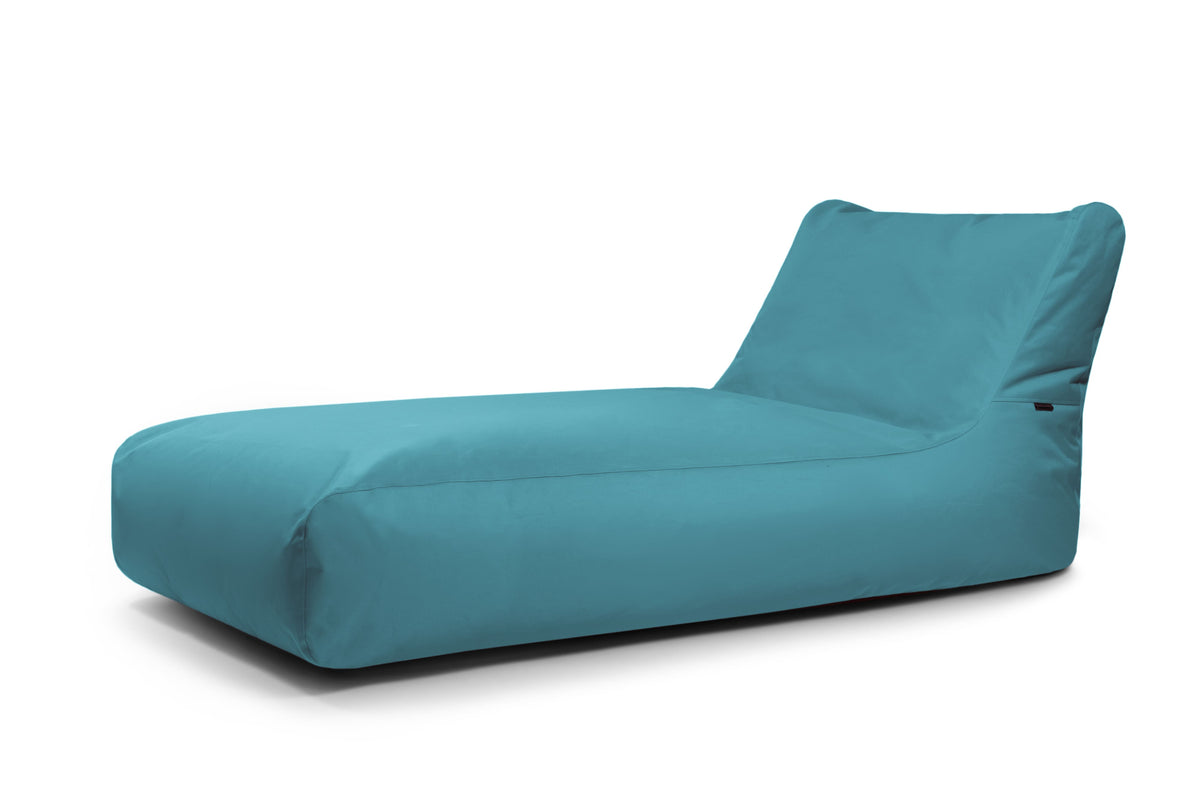 Pouf Bain de Soleil pour Chambre Bleu Canard