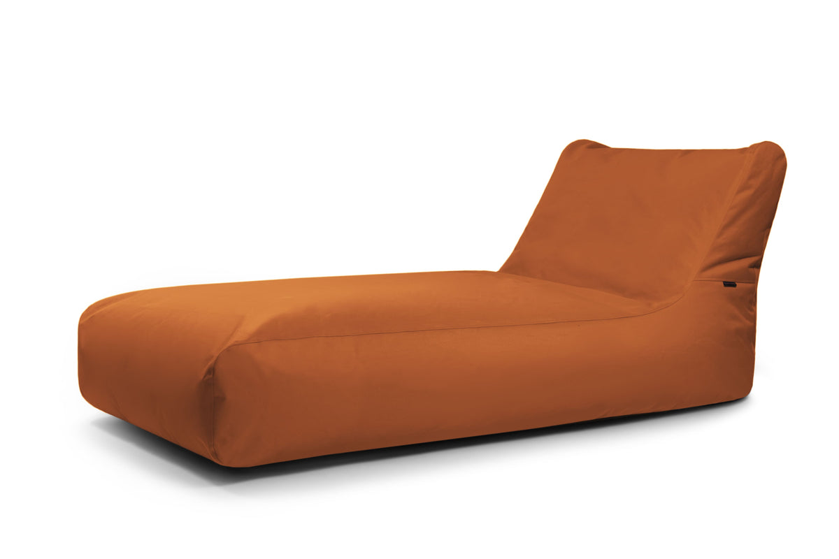 Pouf Bain de Soleil pour Chambre Marron Cuivré
