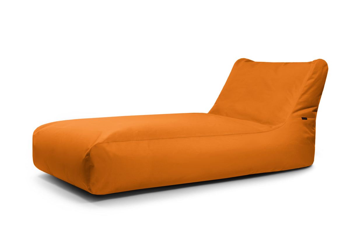 Pouf Bain de Soleil pour Chambre Orange Abricot