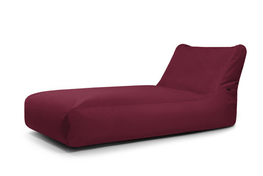 Pouf Bain de Soleil pour Chambre Rouge Bordeaux