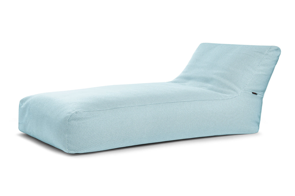Pouf Bain de Soleil pour Piscine Bleu Turquoise