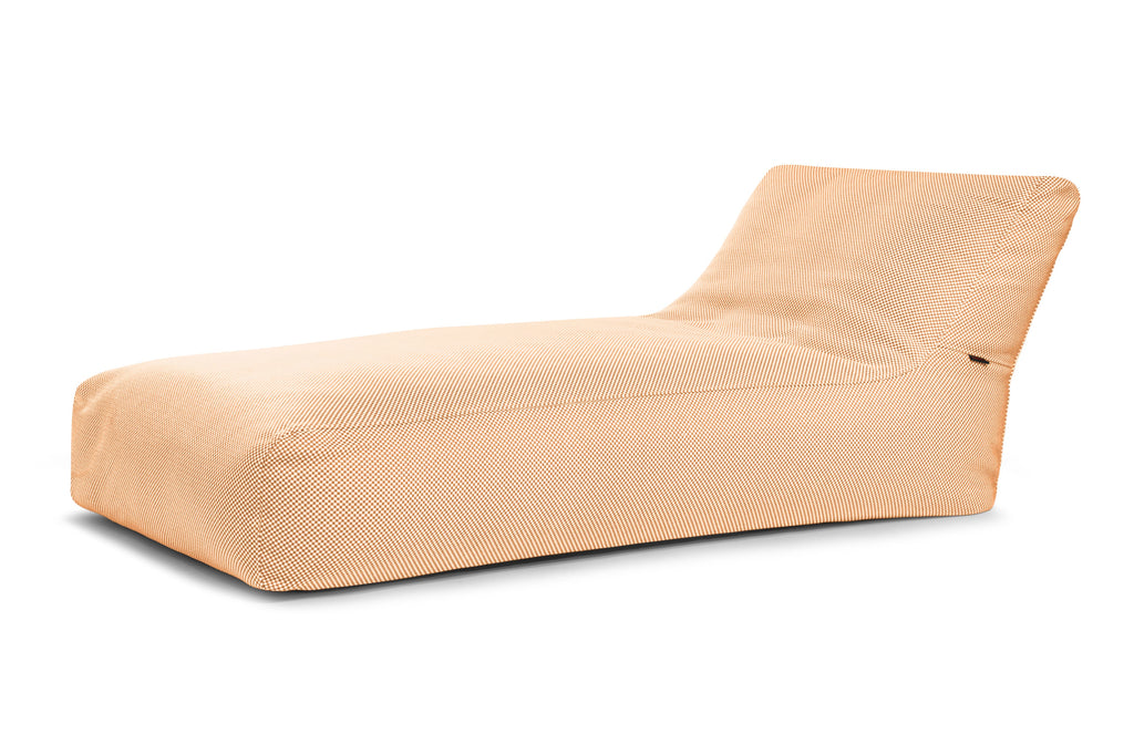 Pouf Bain de Soleil pour Piscine Orange Mandarine