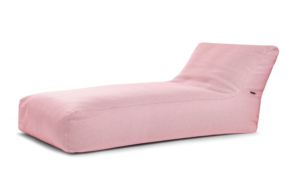Pouf Bain de Soleil pour Piscine Rouge Amarante