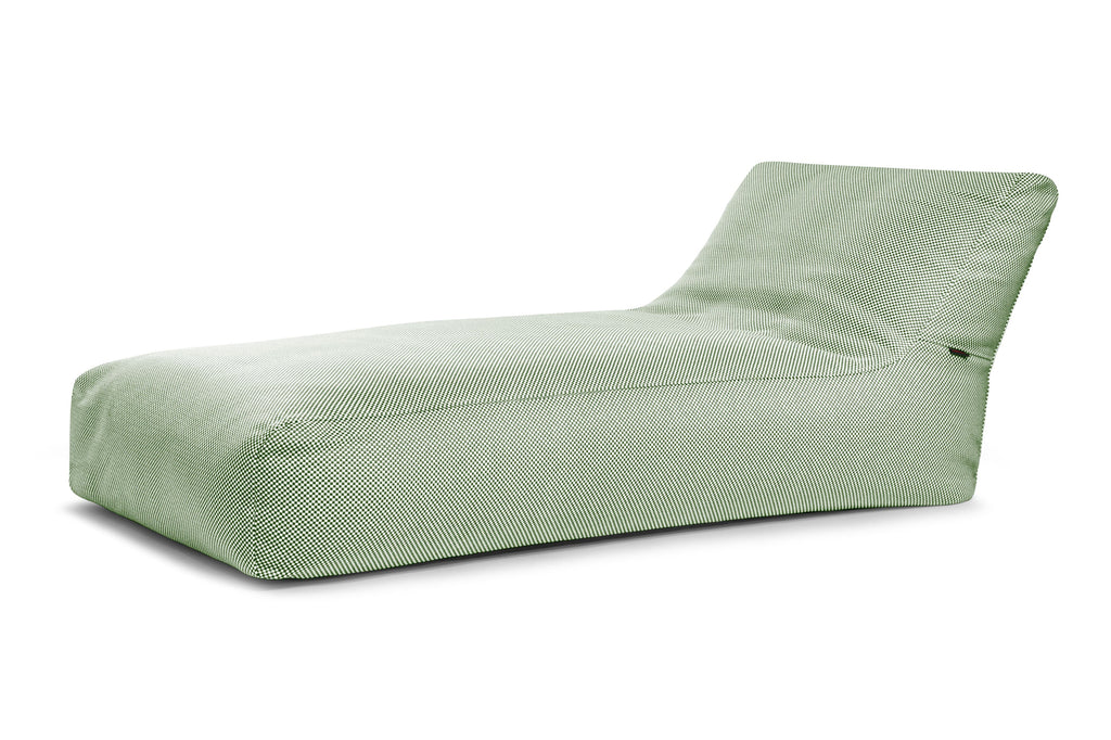 Pouf Bain de Soleil pour Piscine Vert Forêt
