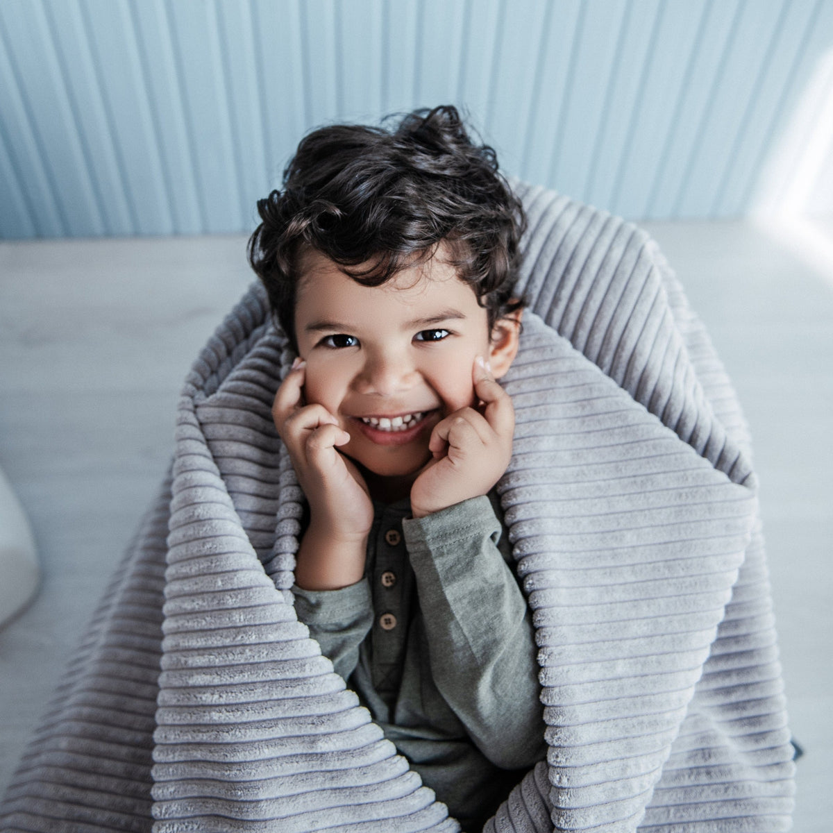 Pouf Bébé Velours Cotelé Pouf Français