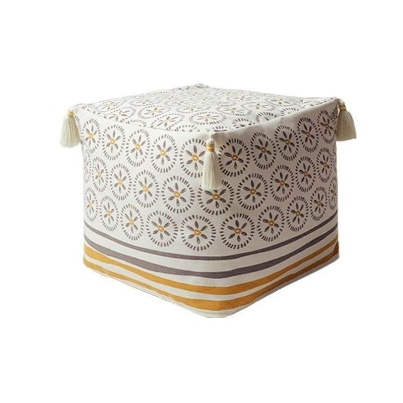 Pouf Berbère Beige