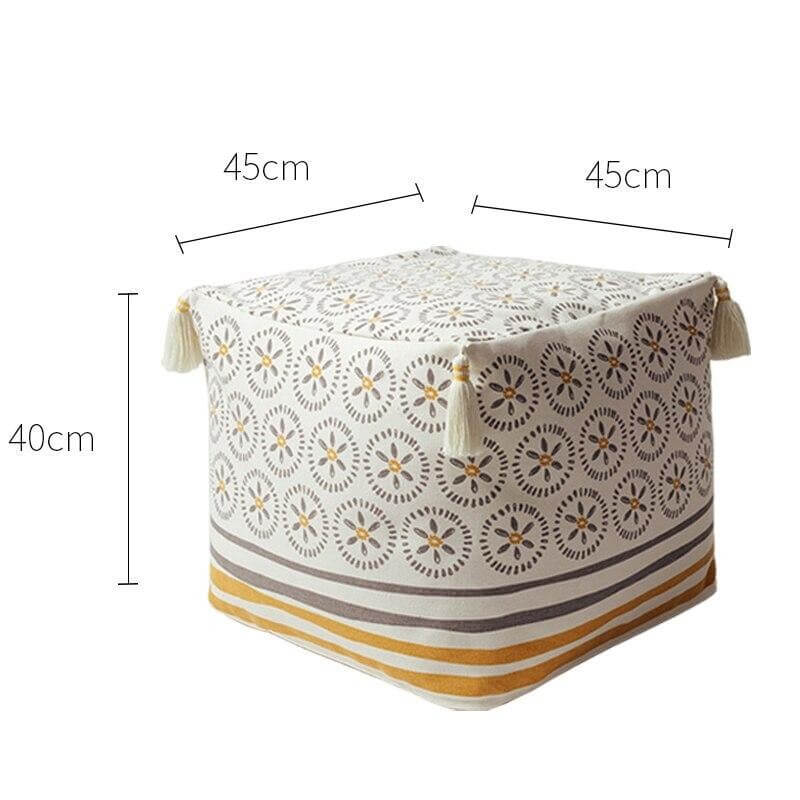 Pouf Berbère Beige
