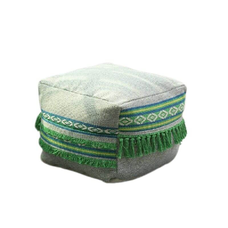 Pouf Berbère Vert