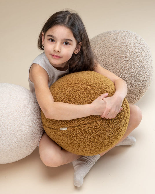 Pouf Boule - Marron