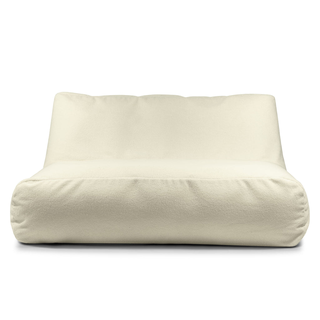 Pouf Canapé 3 places en Bouclette