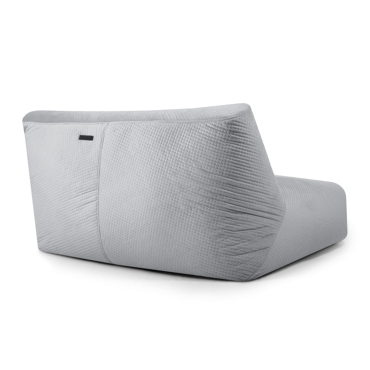 Pouf Canapé 3 places en Velours Capitonné