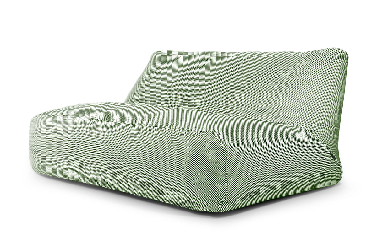 Pouf Canapé 3 places pour Piscine Vert Forêt