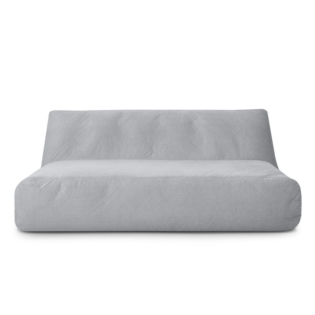 Pouf Canapé 4 places en Velours Capitonné