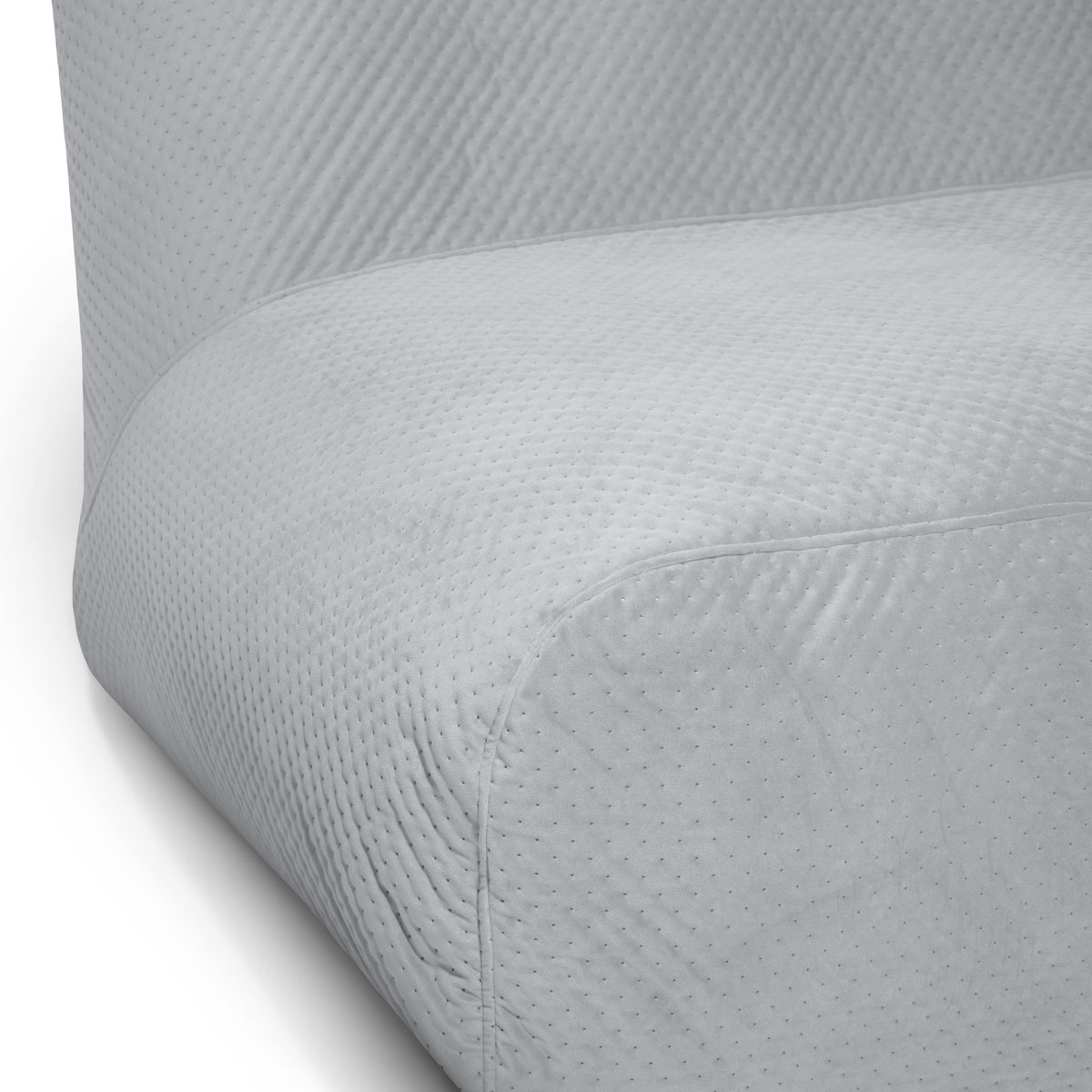 Pouf Canapé 4 places en Velours Capitonné
