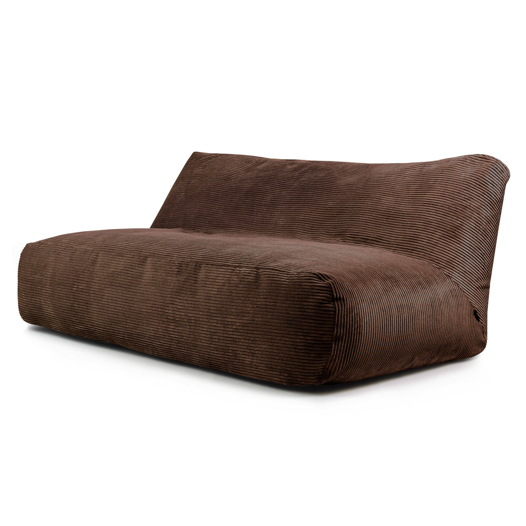Pouf Canapé 4 places en Velours Côtelé